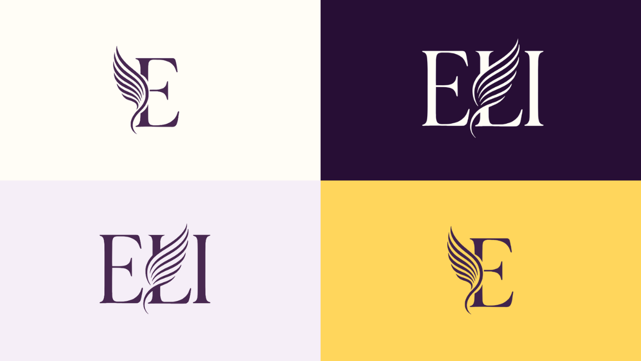 Sobreposición de Logos marca Eli coach transformacional